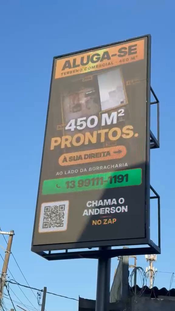 Painel de Praia Grande durante o dia